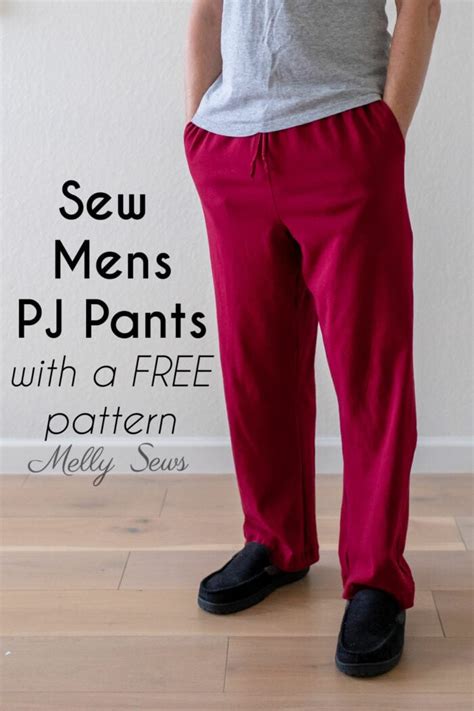 Men S Pajama Pants Sewing Pattern Nallenabeila