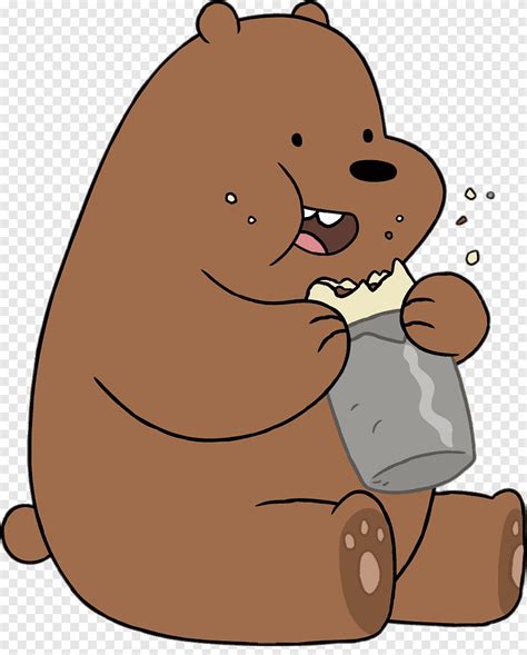 Oso Grizzly Comiendo Dibujos Animados Somos Osos Desnudos Png PNGEgg