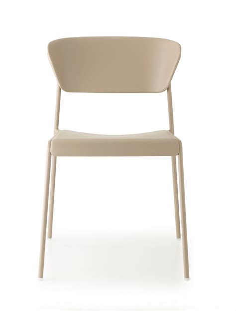 LISA TECNOPOLIMERO Stackable Technopolymer Chair By SCAB DESIGN