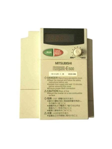 Mitsubishi Fr E520 22k 3hp 230v Inverter For Sale Online Ebay