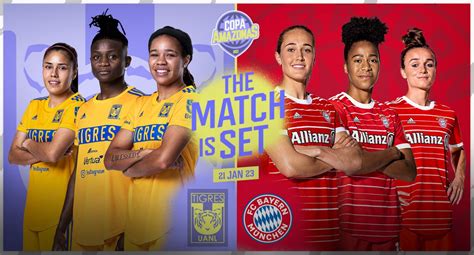 Tigres Femenil Anuncia Al Bayern Múnich Como Rival Para La 1ra Edición De La Copa Amazonas Infobae