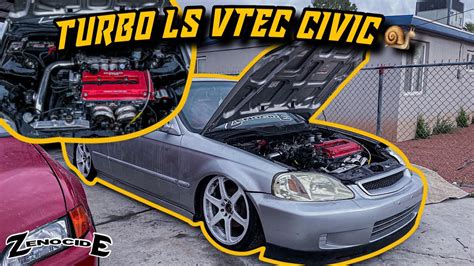 First Turbo Startup Lsvtec Civic Build🐌🔥 Part 4 Tlc On My Civics🔥 Boostseason Vlog 🐌🔥