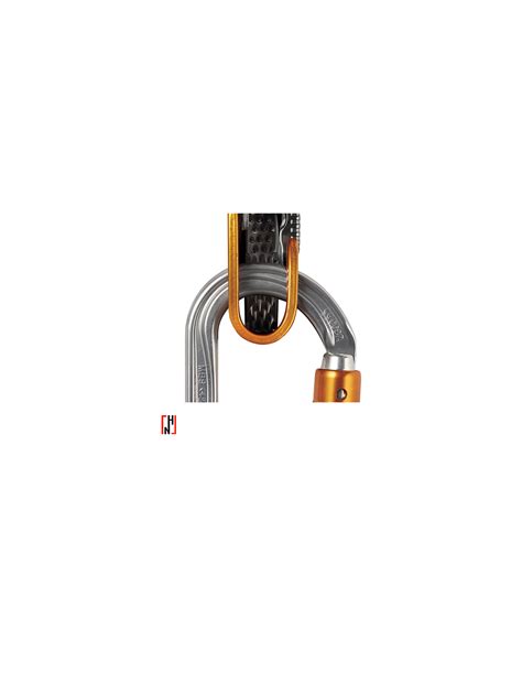 Mosquetón Petzl OK TRIACT LOCK negro M33A TLN Mosquetón de Aluminio