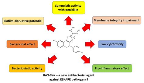 Antibiotics Free Full Text Synthetic Flavonoid Brcl Flavan