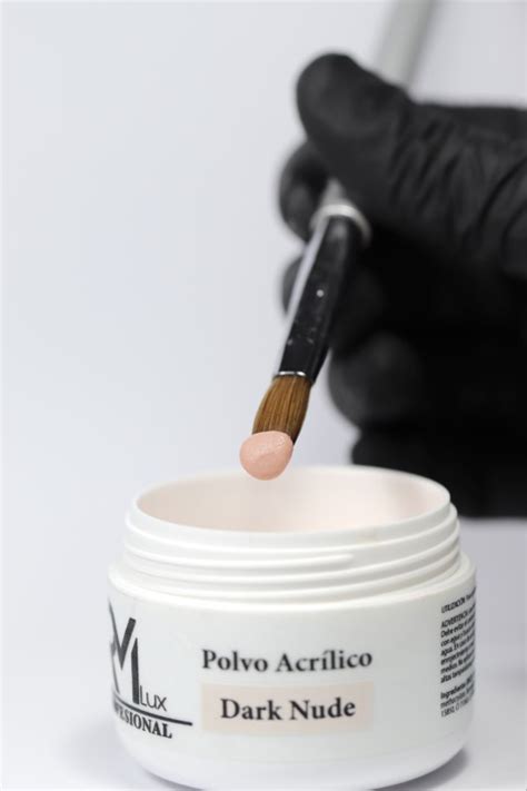 POLVO ACRÍLICO COVER DARK NUDE RMLUX 30grs Luxe Academy RMR