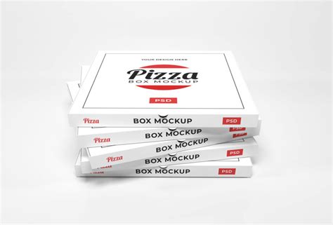 Pizza Boxes Mockup Mockup World