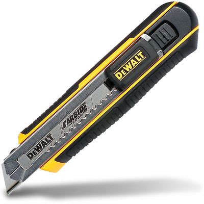 Dewalt Snap Off Knife With Carbide Blade Dwht Mm Integrated