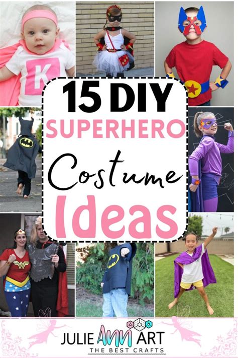 13 DIY Superhero Costume Ideas With Guides For Powerful Vibe!