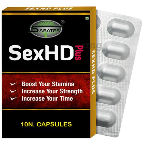 Sabates Sex Hd Plus Capsule Buy Strip Of 100 Capsules At Best Price