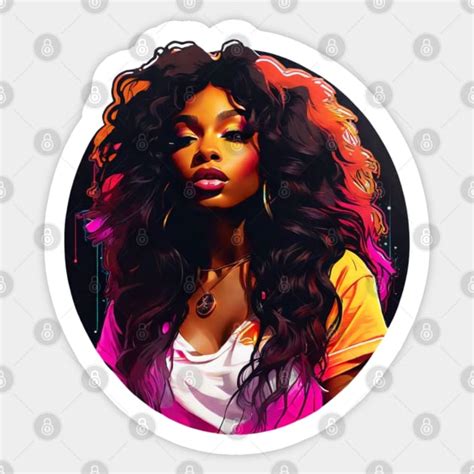 Sza Fan Art Sza Sticker Teepublic