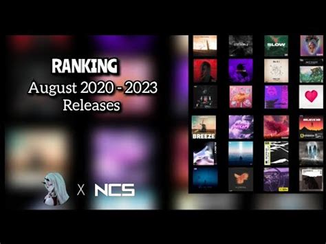 Ranking NCS August 2020 2023 Releases YouTube