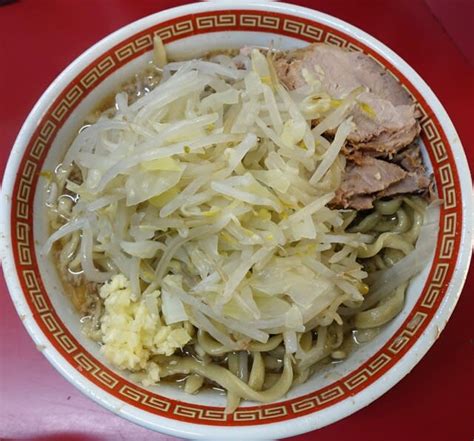 【初訪問】ラーメン二郎 目黒店 「小ラーメン 豚入り」 旭山ら～めん通り