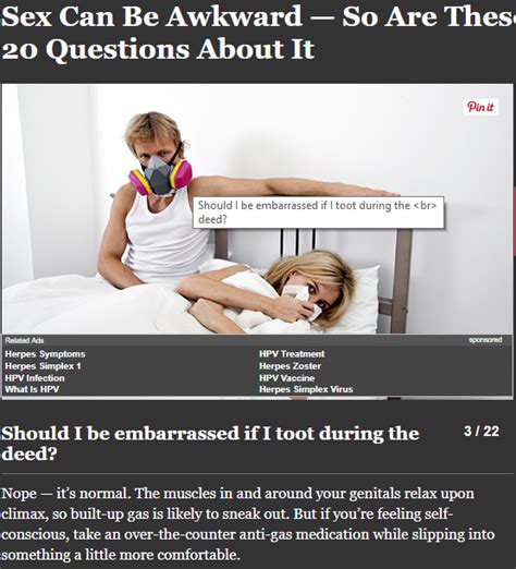 Twenty Embarrassing Questions About Sex Answered For You [photos] Daily Headlines