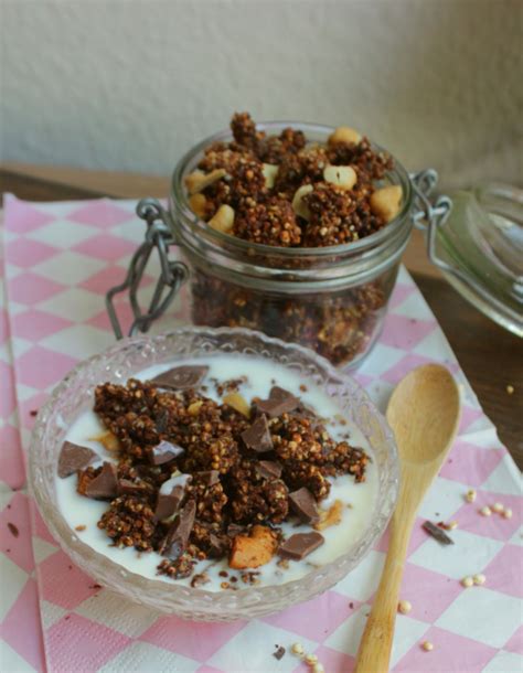 Quinoa Chocolade Granola De Bakparade