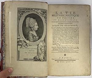 La vie militaire politique et privée de mademoiselle Charles Geneviève