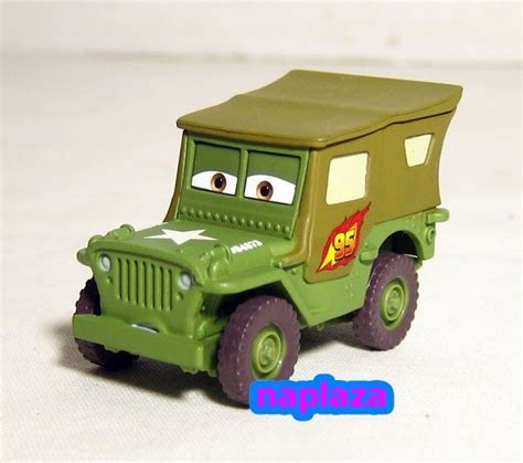 Pixar Cars 2 Race Team SARGE Diecast Figure Toy New LOOSE From ...