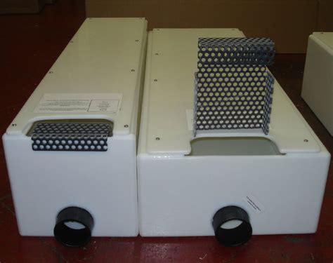 Lint Screen Configurations H M Company Drain Troughs