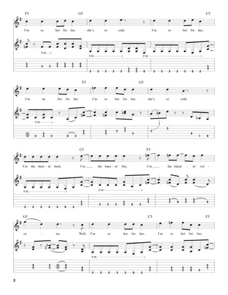 She S So Cold By The Rolling Stones Electric Guitar Digital Sheet Music Sheet Music Plus