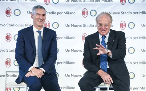 Milan E Inter Unite Per Il Nuovo San Siro Foto Sportmediaset