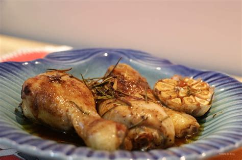 Pernas De Frango No Forno Alho E Alecrim Tert Lia Da Susy