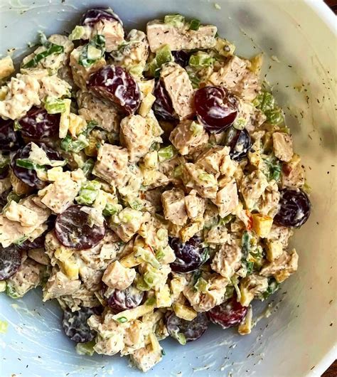 Healthy Chicken Salad Lite Cravings