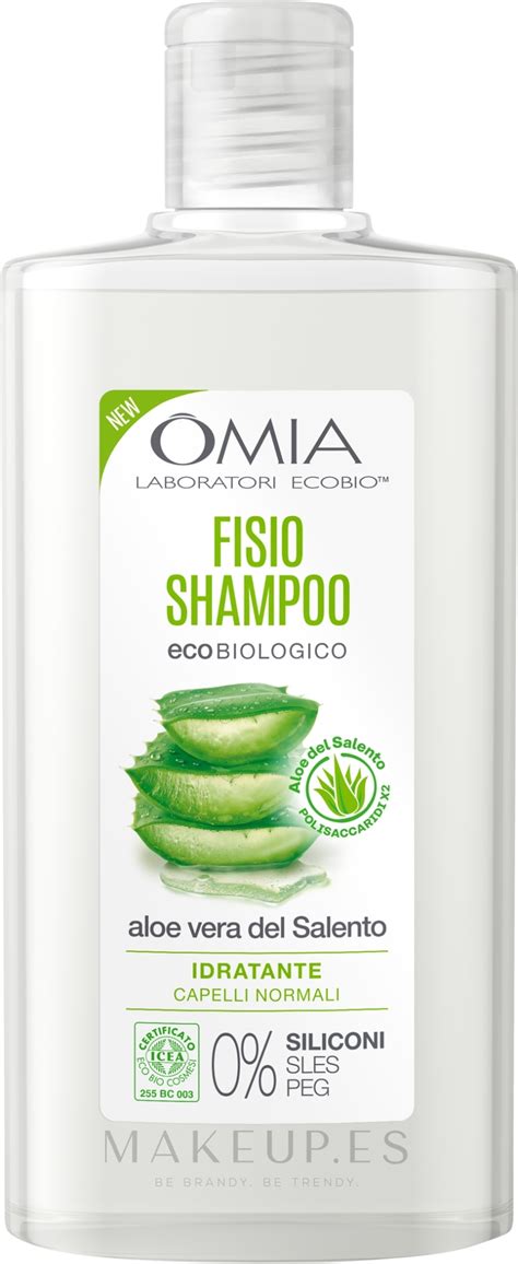 Omia Laboratori Ecobio Shampoo Aloe Vera Champú con aloe vera Makeup es