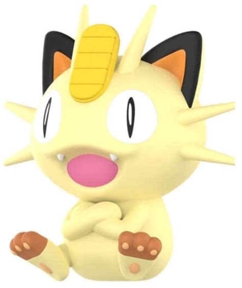 Meowth Sit Back Pop Mart X Pokemon By The Pokémo Trampt Library