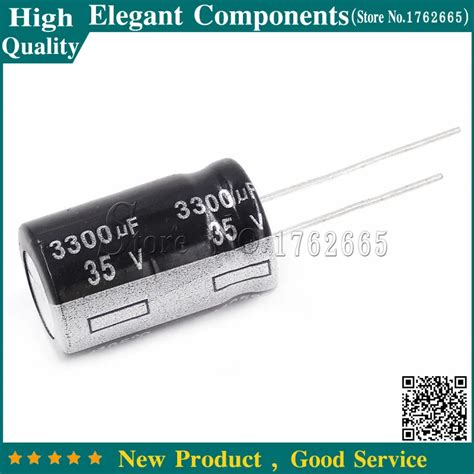 10PCS 35V 3300UF 35 V 3300 UF Electrolytic Capacitor Size 16 25MM