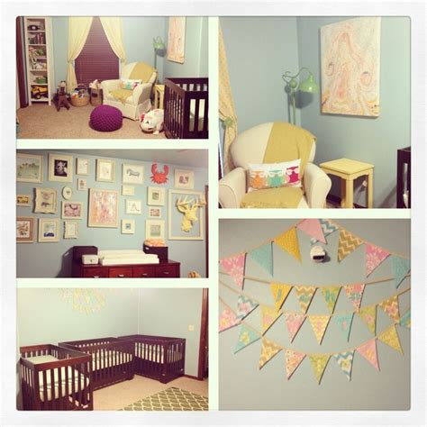 My Triplet Art Themed Nursery This Is My Nursery I Designed For The