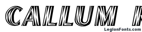 callum regular font   legionfonts