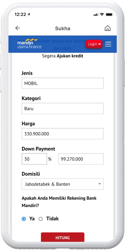 Cara Kredit Mobil Motor Mandiri Utama Finance Di Livin Sukha