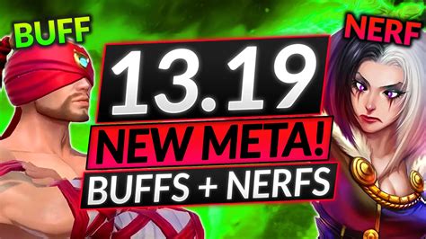 Lol Patch Full Patch Notes Champion Buffs Nerfs