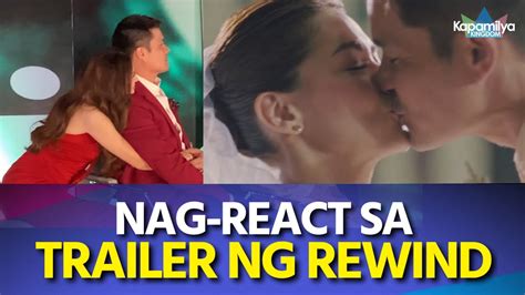 Marian Rivera At Dingdong Dantes Nag React Sa Trailer Ng MMFF Movie