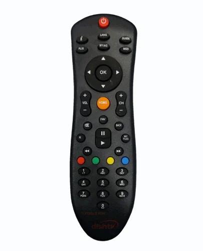 Black Wireless Dish TV Remote Control at Rs 45 in Chennai | ID: 2852491776591