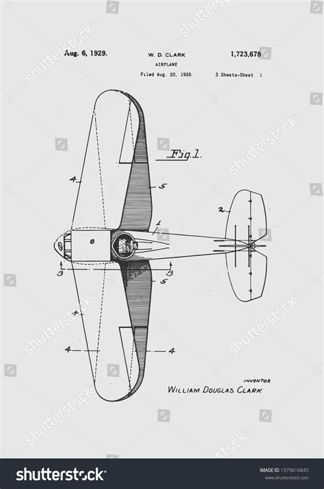 Patent Airplane Photos, Images & Pictures | Shutterstock