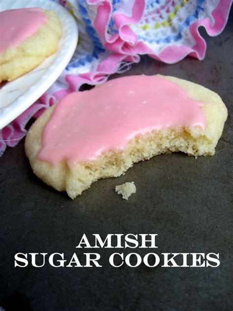 Amish Sugar Cookies Cookie Frosting Recipe Sugar Cookie Frosting