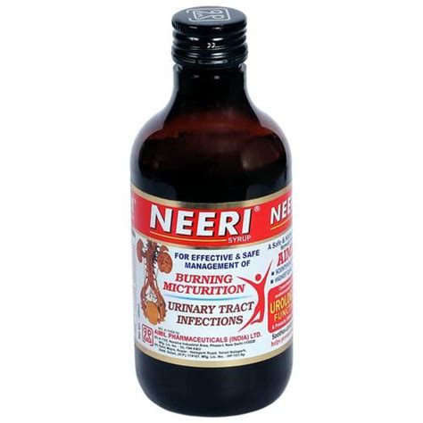 Buy Aimil Neeri Syrup Burning Micturition Ayurvedic Formula For Urinary Tract Infections