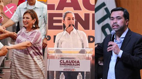 Estas Fueron Las Actividades De Gálvez Sheinbaum Y Máynez En El Sexto Día De Campaña En Punto