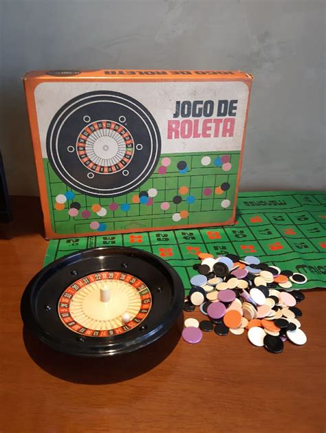 Jogo De Roleta Antigo Caixa Original Brinquedo Usado