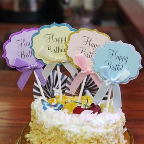 Jual Topper Kue Happy Birthday Cake Topper Happy Birthday Murah