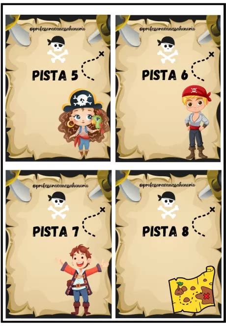 Caça ao tesouro: uma atividade divertida - Atividades Educação Infantil