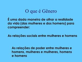 Qual O Significado De Genero - Genero | PPT