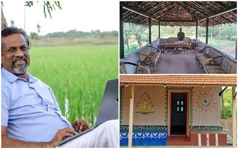 USA-returned Software Billionaire Opens New Office of Mud and Straw in Rural India