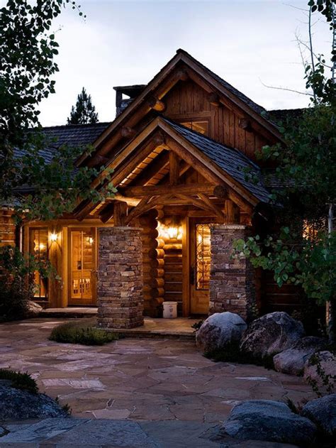 Best Modern Rustic Cabin Design Ideas & Remodel Pictures | Houzz