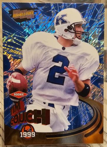 1999 Pacific Revolution Tim Couch RC 41 Cleveland Browns EBay