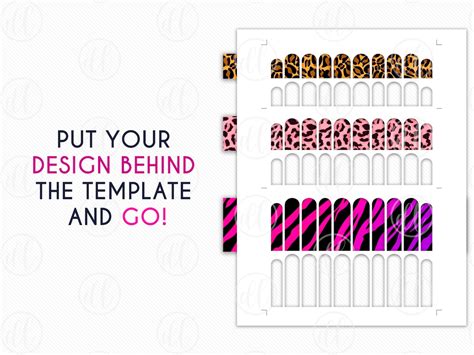 DESINGN NAIL DECAL Design Custom Nail Wrap Designs Print | Etsy