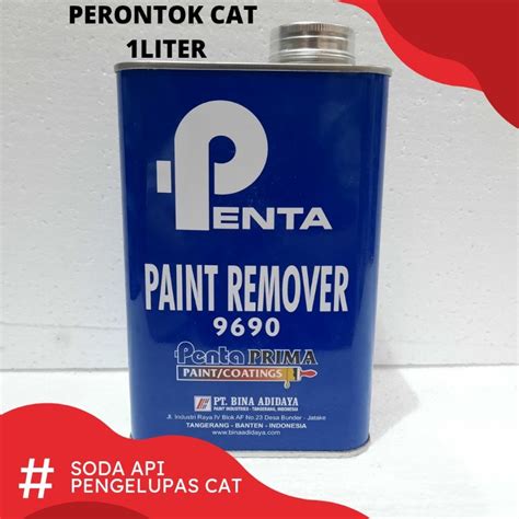 Jual Paint Remover Penta Liter Perontok Cat Shopee Indonesia