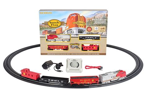 Buy Bachmann Trains Santa Fe Flyer Ready To Run Electric Train Set