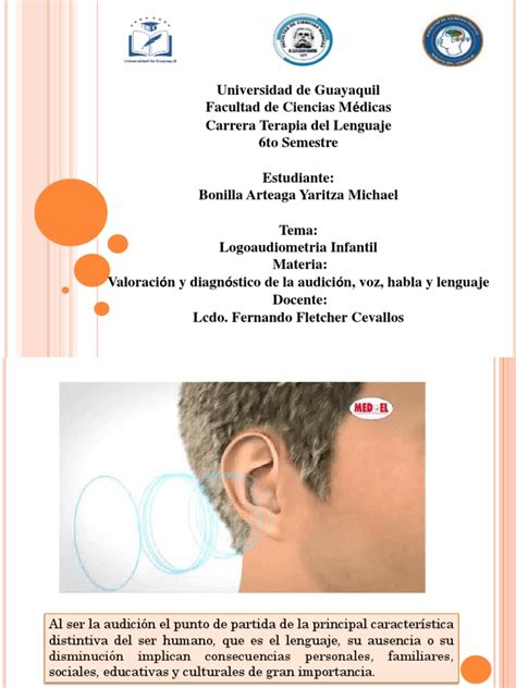 Logoaudiometria Pdf Sonido Decibel