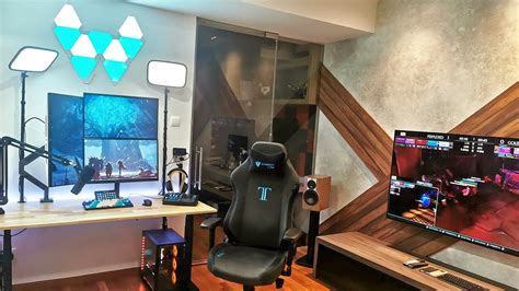 My Dream Gaming Setup Streaming Studio Room Tour Youtube